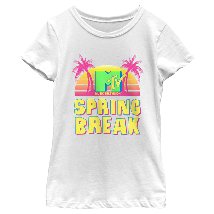 fifth sun Girl's MTV Retro Spring Break T-Shirt