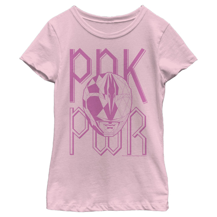 fifth sun Girl's Power Rangers Power Text T-Shirt