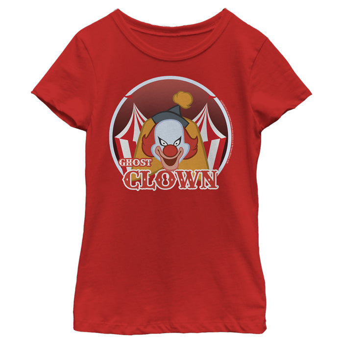 fifth sun Girl's Scooby Doo Ghost Clown T-Shirt