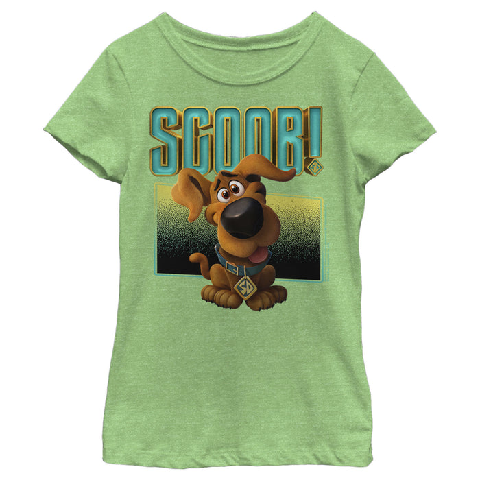 Fifth Sun Girl's Scooby Doo Puppy Frame T-Shirt