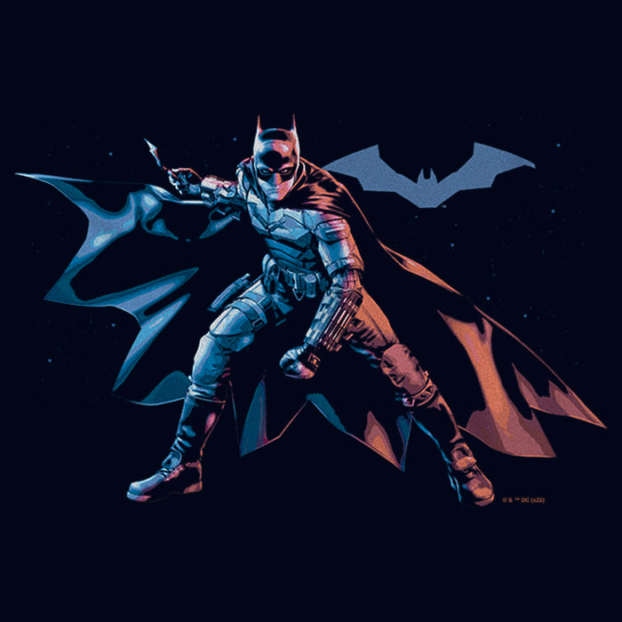 Fifth Sun Girl's The Batman Hero Pose T-Shirt