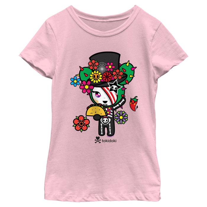 fifth sun Girl's Tokidoki Skeleton SANDy T-Shirt