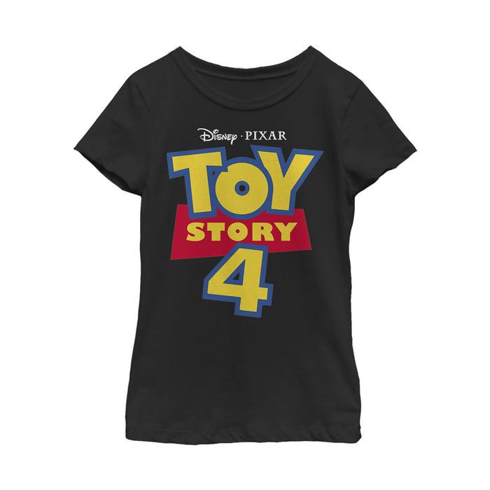 fifth sun Girl's Toy Story Classic Logo T-Shirt