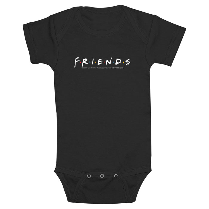 Fifth Sun Infant's Friends Standard Logo Onesie