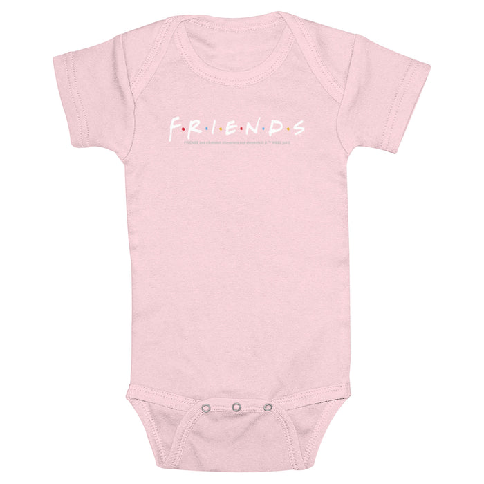 fifth sun Infant's Friends Standard Logo Onesie