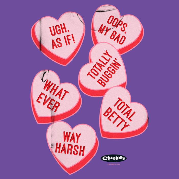 Fifth Sun Junior's Clueless Candy Hearts T-Shirt