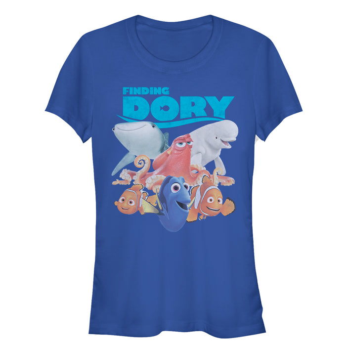 fifth sun Junior's Finding Dory Whole Gang T-Shirt