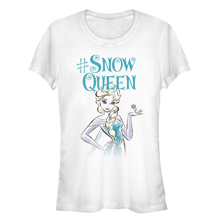 fifth sun Junior's Frozen Elsa #Snow Queen T-Shirt