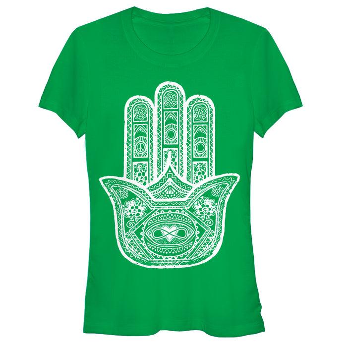 fifth sun Junior's Lost Gods Hamsa T-Shirt