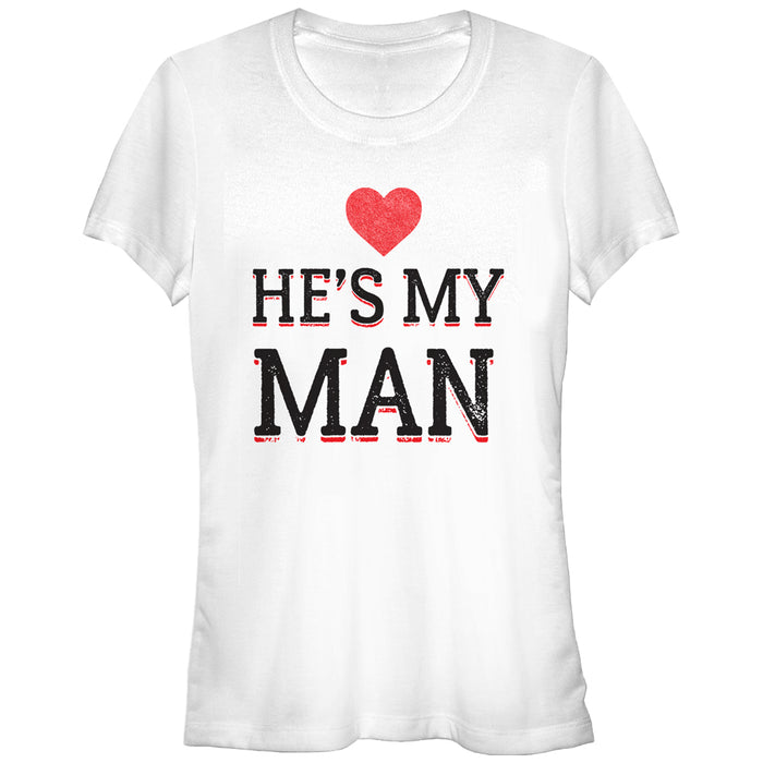 fifth sun Junior's Lost Gods He's My Man T-Shirt