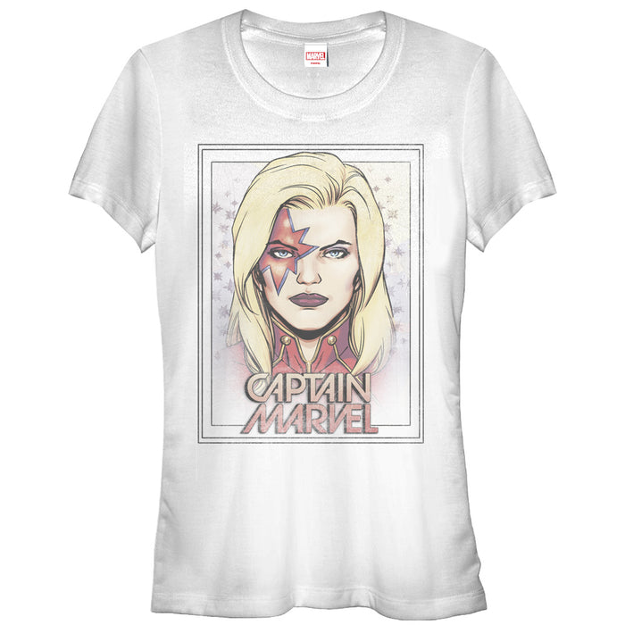 fifth sun Junior's Marvel Captain Portrait T-Shirt