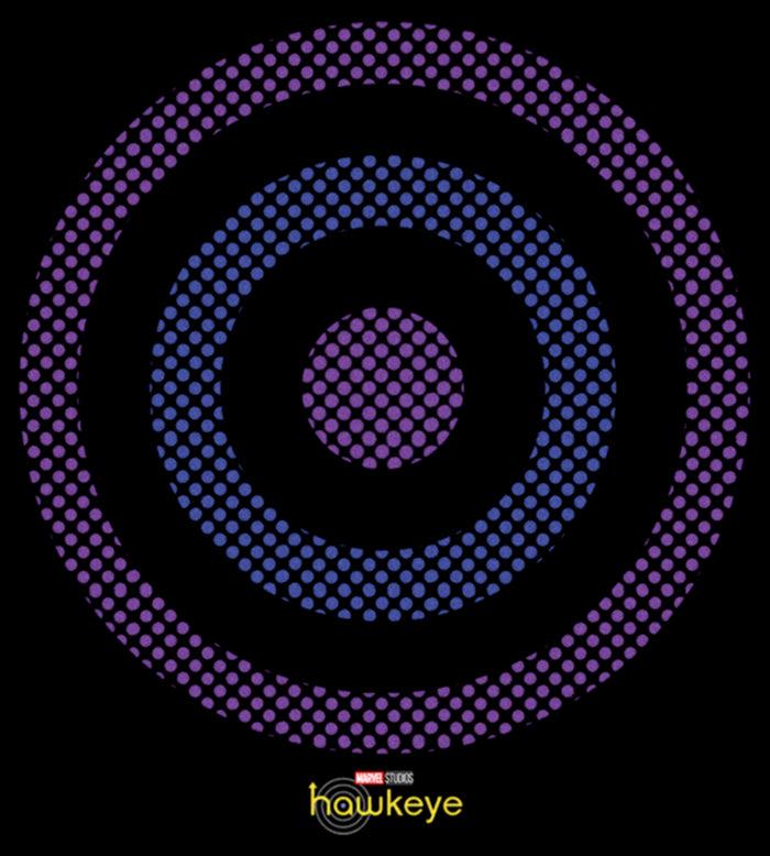 Fifth Sun Junior's Marvel Hawkeye Bullseye T-Shirt