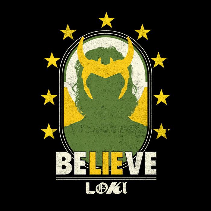 Fifth Sun Junior's Marvel Loki Believe T-Shirt