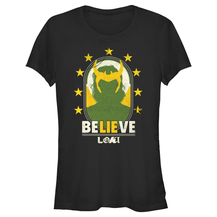fifth sun Junior's Marvel Loki Believe T-Shirt