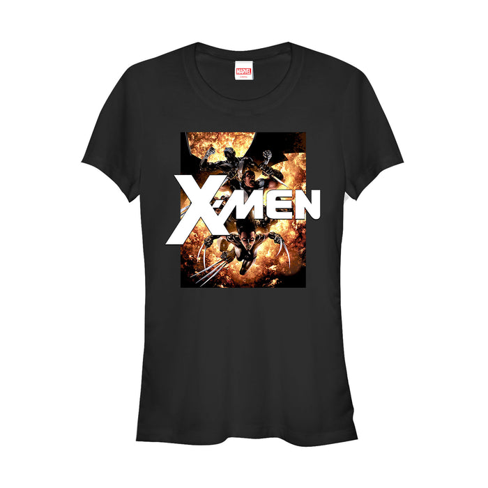 fifth sun Junior's Marvel X-Men Explosion T-Shirt