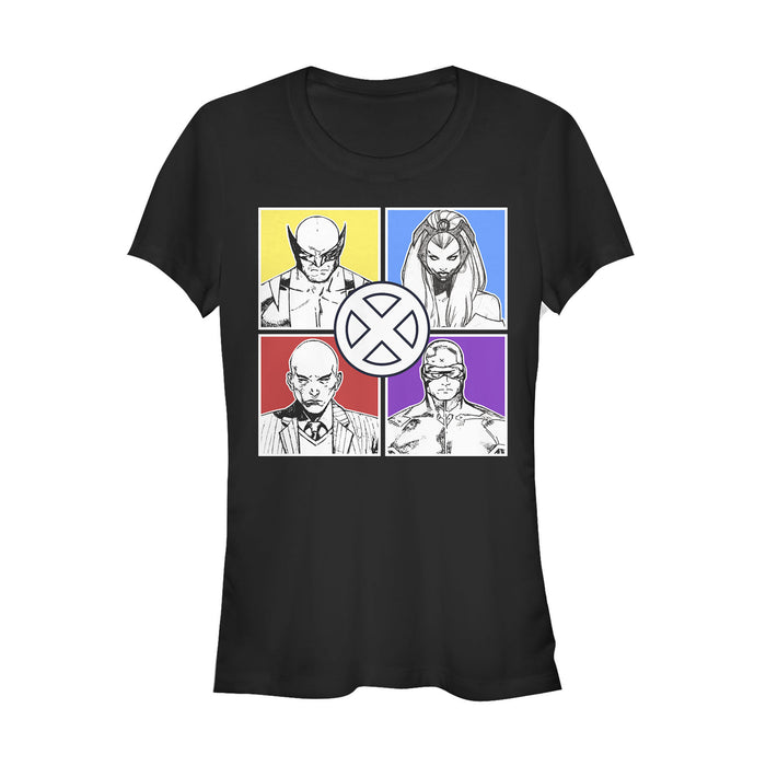 fifth sun Junior's Marvel X-Men Foursquare T-Shirt