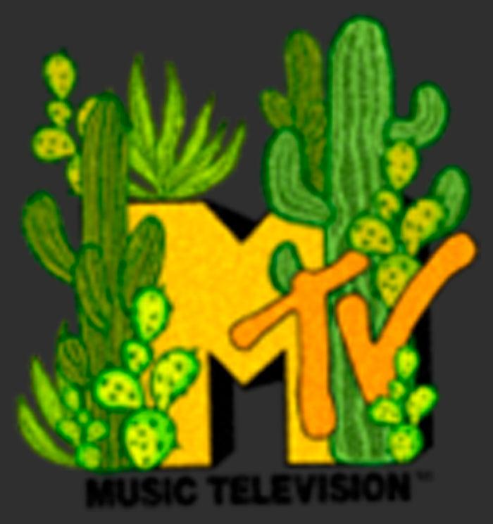 Fifth Sun Junior's MTV Cacti Logo Jogger Pants