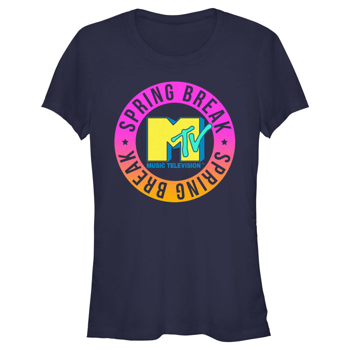 fifth sun Junior's MTV Spring Break Circle T-Shirt