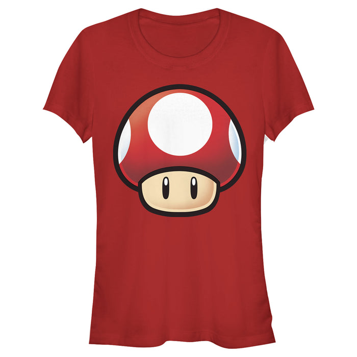 fifth sun Junior's Nintendo Mario Mushroom T-Shirt