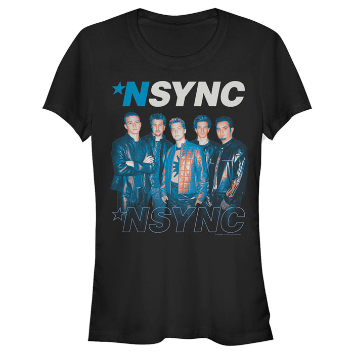 fifth sun Junior's NSYNC Band Pose T-Shirt