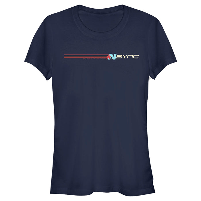 fifth sun Junior's NSYNC Retro Band Stripe T-Shirt