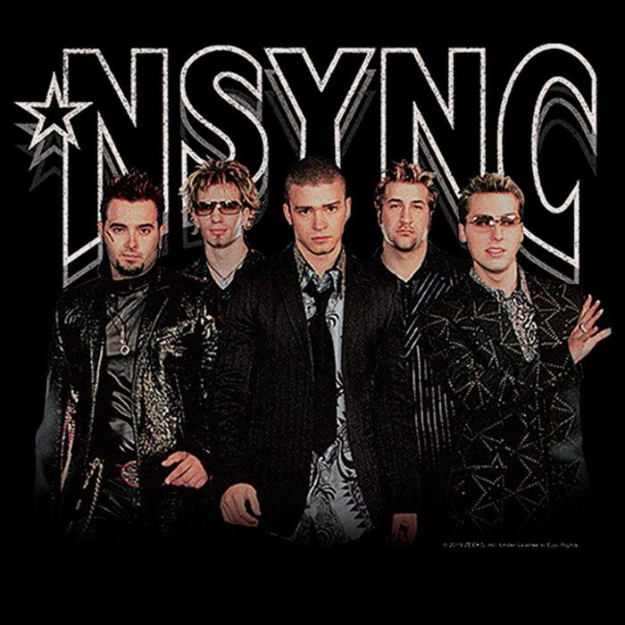 Fifth Sun Junior's NSYNC Rocker Band Pose T-Shirt