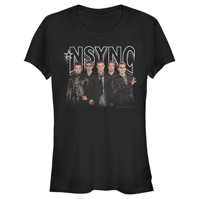 fifth sun Junior's NSYNC Rocker Band Pose T-Shirt