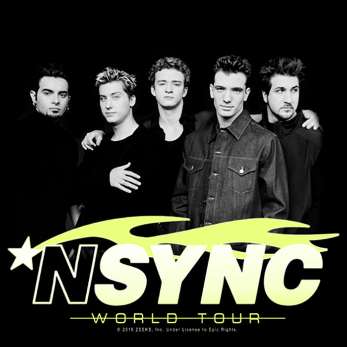 Fifth Sun Junior's NSYNC World Tour Poster T-Shirt