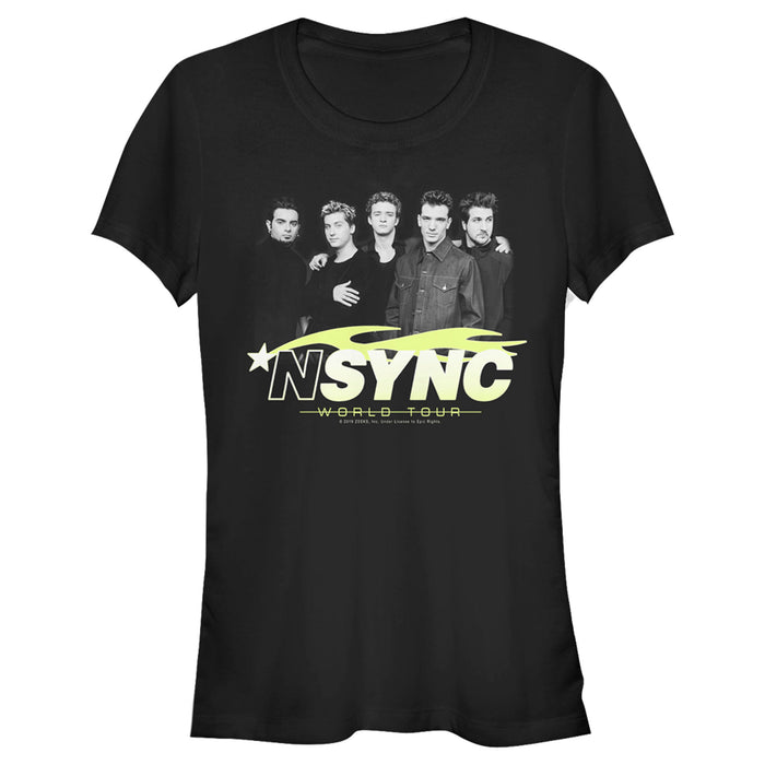 fifth sun Junior's NSYNC World Tour Poster T-Shirt