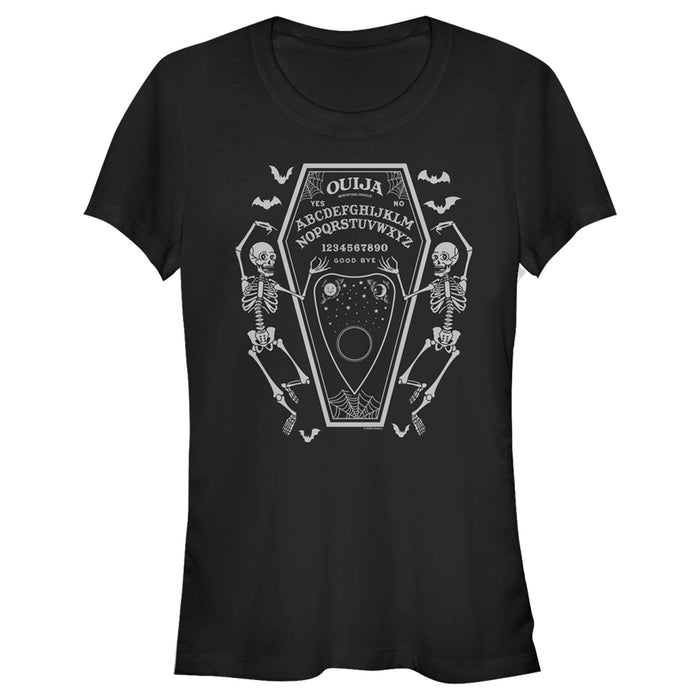 fifth sun Junior's Ouija Halloween Coffin T-Shirt