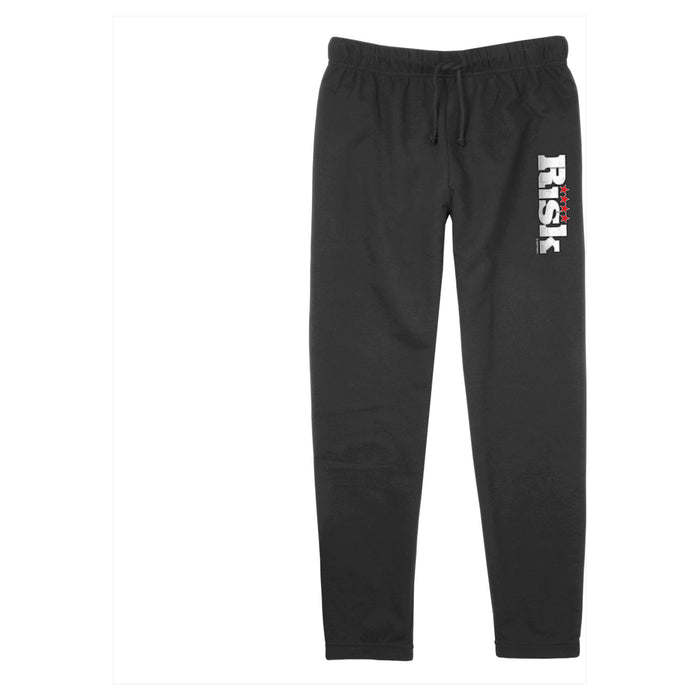 fifth sun Junior's Risk White Logo Jogger Pants