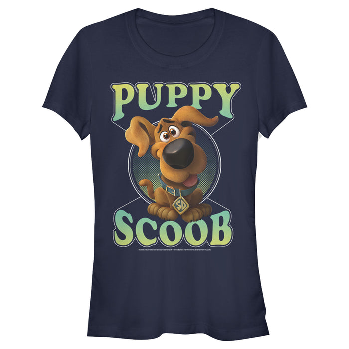 Fifth Sun Junior's Scooby Doo Puppy Circle T-Shirt