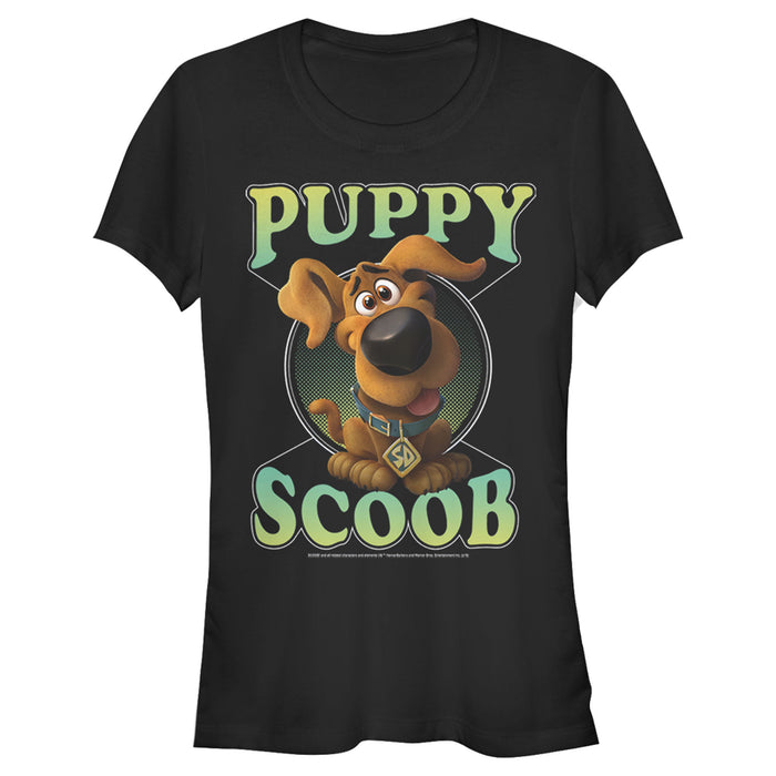 Fifth Sun Junior's Scooby Doo Puppy Circle T-Shirt
