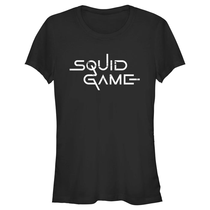 fifth sun Junior's Squid Game Logo Black T-Shirt