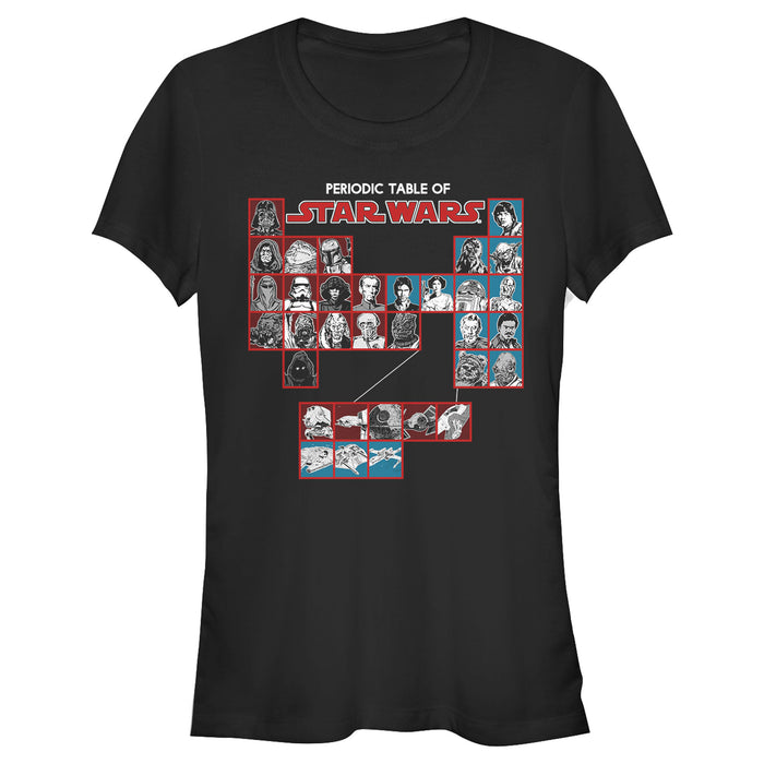 fifth sun Junior's Star Wars Hero Periodic T-Shirt