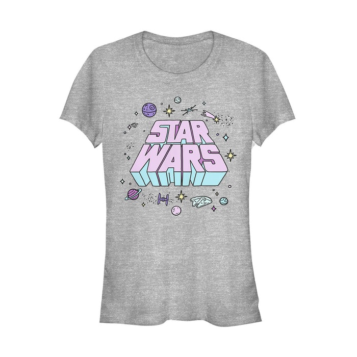 fifth sun Junior's Star Wars Icon Logo T-Shirt