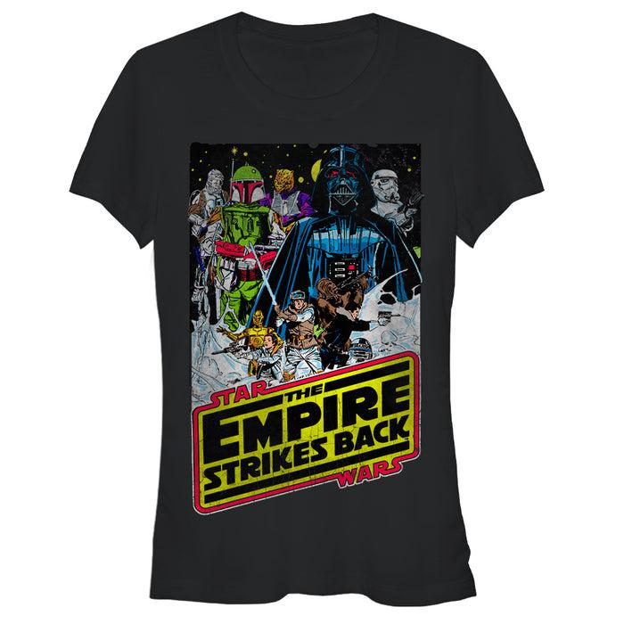 fifth sun Junior's Star Wars Movie Poster T-Shirt
