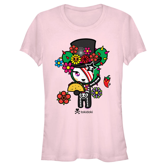 fifth sun Junior's Tokidoki Skeleton SANDy T-Shirt