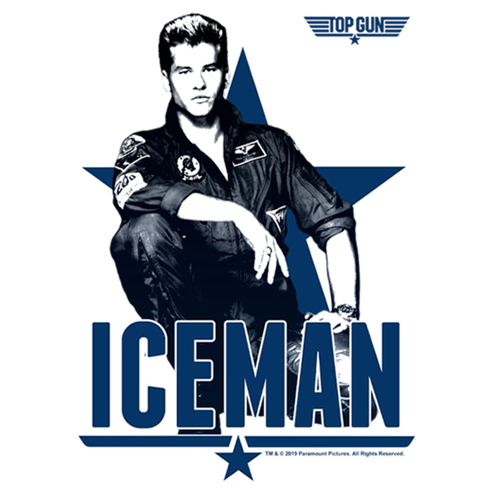 Fifth Sun Junior's Top Gun Iceman Sketch T-Shirt