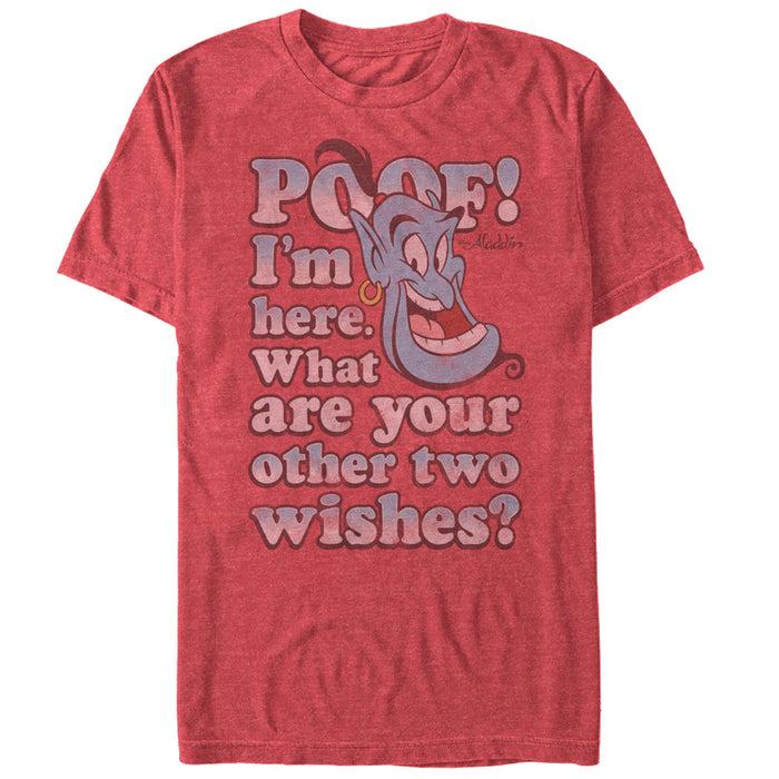 fifth sun Men's Aladdin Genie Two Wishes T-Shirt