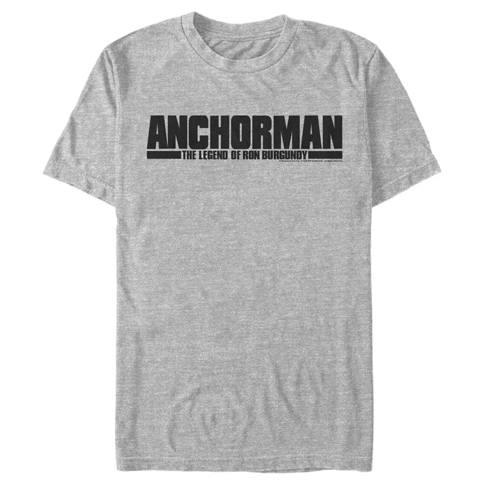fifth sun Men's Anchorman Classic Logo T-Shirt