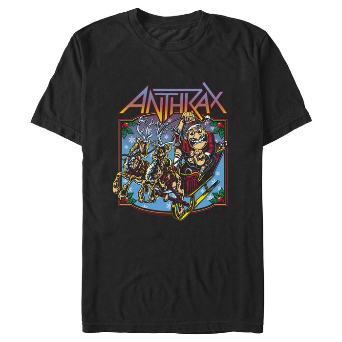 fifth sun Men's Anthrax Not Man Sleigh T-Shirt