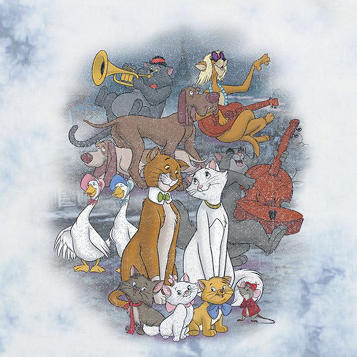 Fifth Sun Men's Aristocats Crew Photo T-Shirt