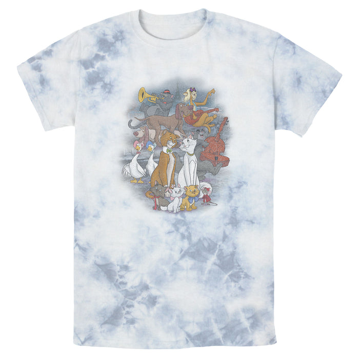 fifth sun Men's Aristocats Crew Photo T-Shirt