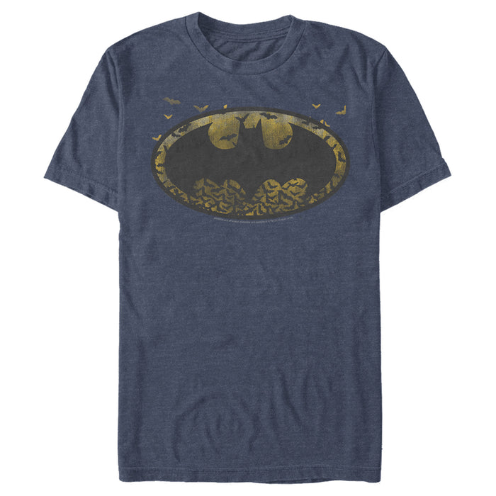 Fifth Sun Men's Batman Bat Colony Logo T-Shirt