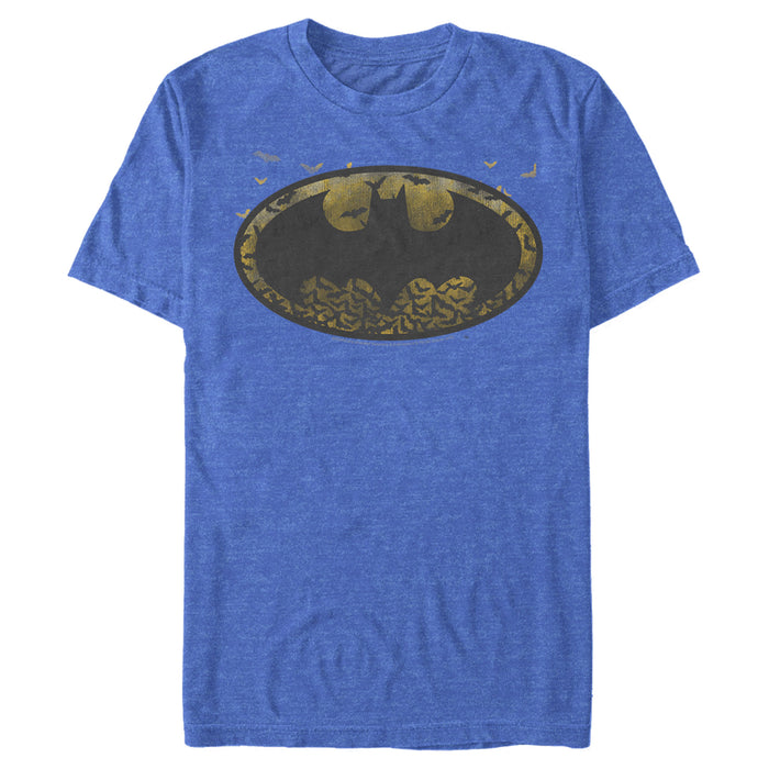 fifth sun Men's Batman Bat Colony Logo T-Shirt