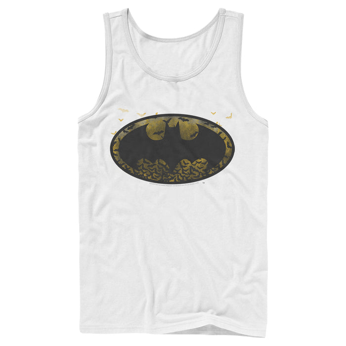 fifth sun Men's Batman Bat Colony Logo Tank Top