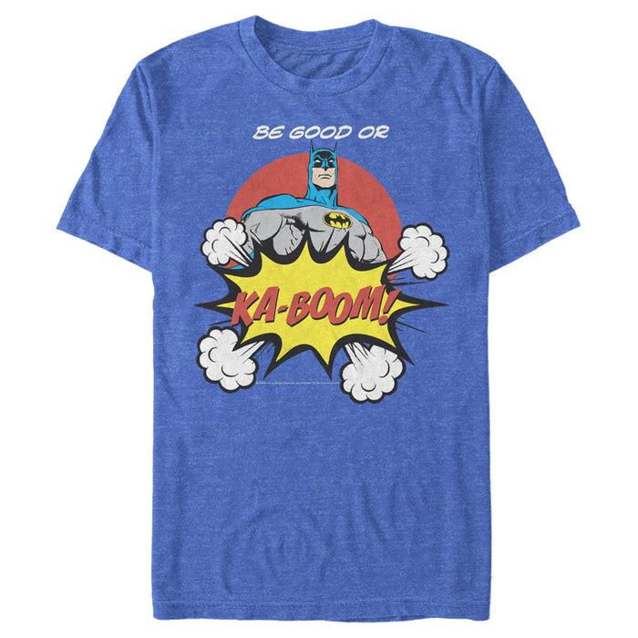 Fifth Sun Men's Batman Be Good Or Kaboom T-Shirt