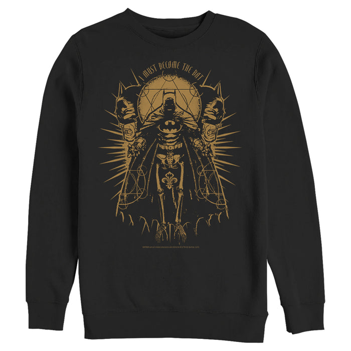 Fifth Sun Men's Batman Become The Bat Sweatshirt