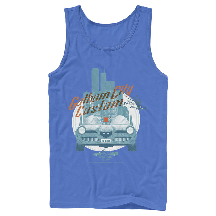Fifth Sun Men's Batman Custom Batmobile Tank Top